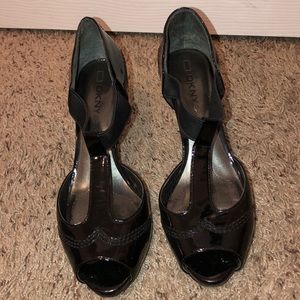 DKNY Black Heels